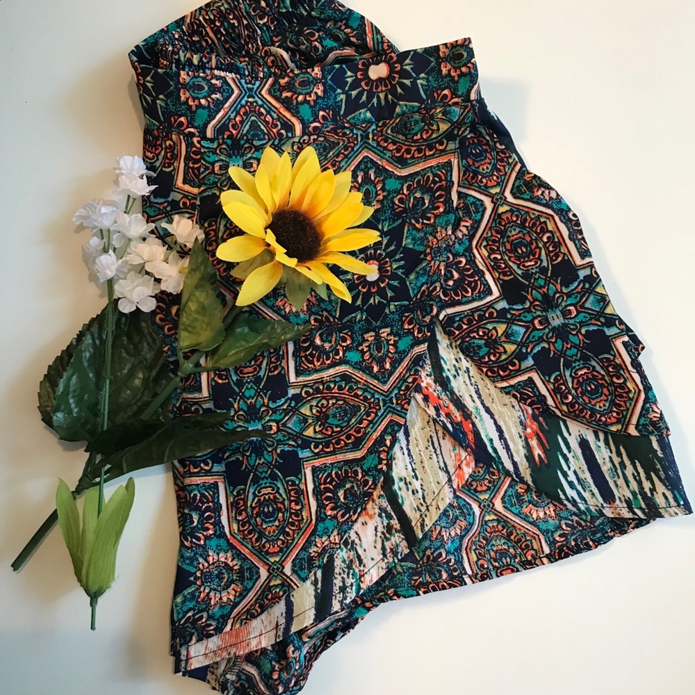 🌸Patterned Ruffled Dress Shorts🌸